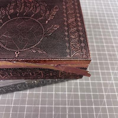 2 Boxes, Silver and Copper Toned