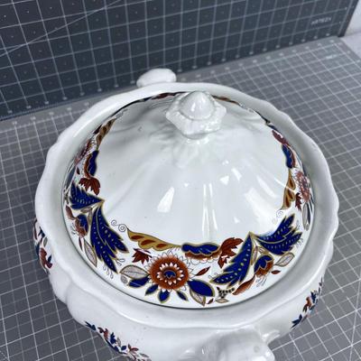 Antique English Soup Tureen 