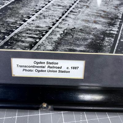 At Ogden Union Station Rail Road Photo