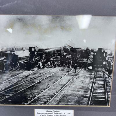 At Ogden Union Station Rail Road Photo