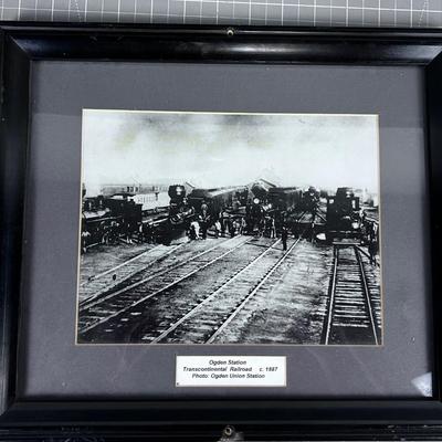 At Ogden Union Station Rail Road Photo