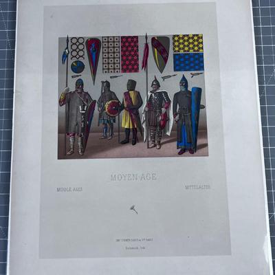 Chromo Lithograph Print