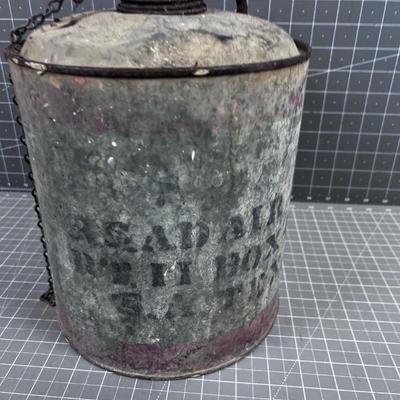 Antique Kerosene Fuel Can 
