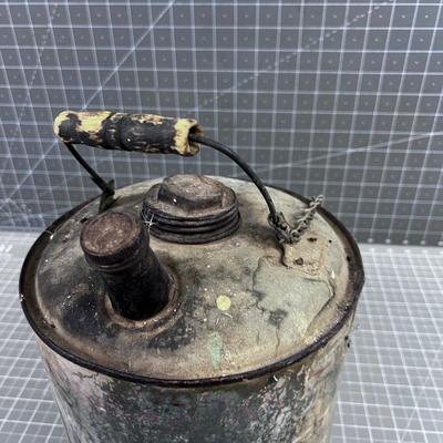 Antique Kerosene Fuel Can 