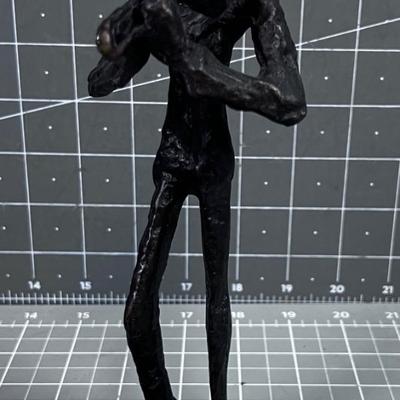 Bronze Trombone Sculpture