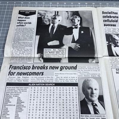 Alien National Enquirer, News Paper