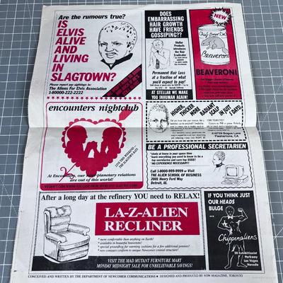 Alien National Enquirer, News Paper