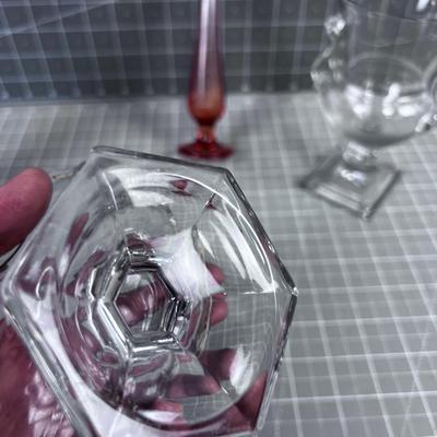 Antique Glass Lot (4) 