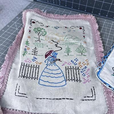 Awesome lot of EMBROIDERY 