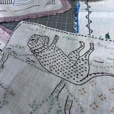 Awesome lot of EMBROIDERY 