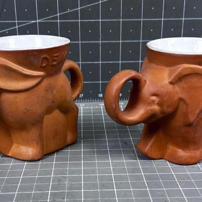 1980 Francona Political Mugs - what timing! 