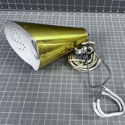 MID CENTURY Gold, Clip on Light