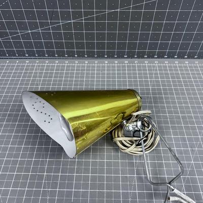MID CENTURY Gold, Clip on Light