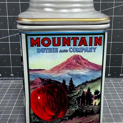 Vintage Canister Jar COFFEE Onida Vintage Label Collection. 