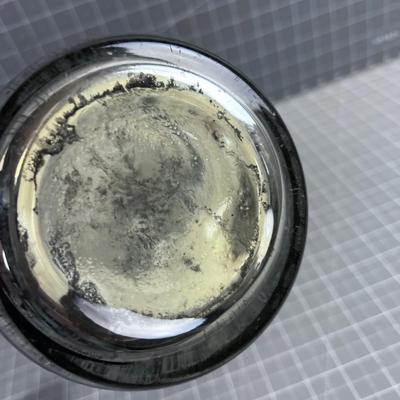 Mercury Glass Bottle with Stopper