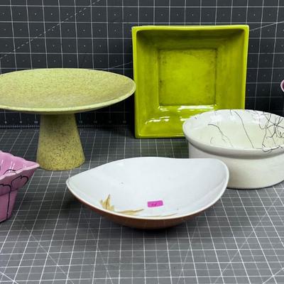 (6) Modern Planters and Pottery WOW!