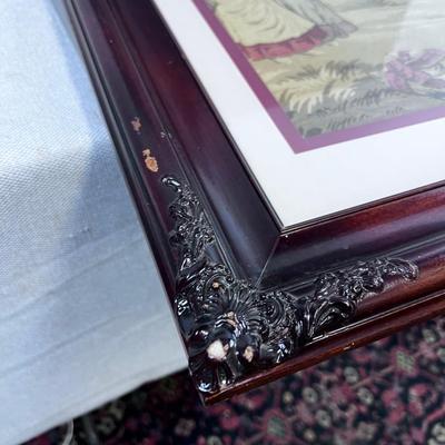 Framed Tapestry under GLASS 