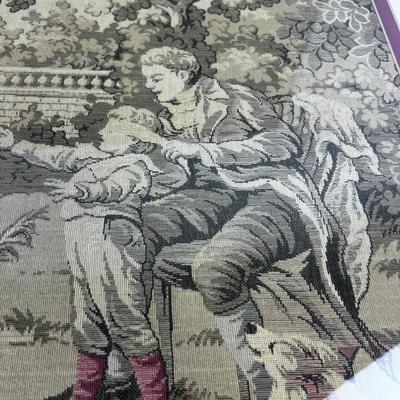 Framed Tapestry under GLASS 