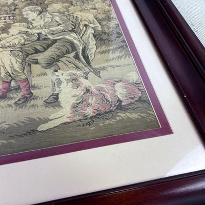 Framed Tapestry under GLASS 