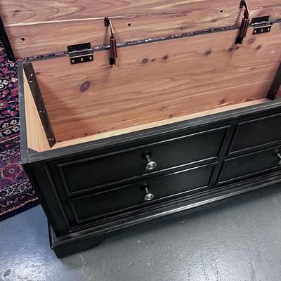 Dark Walnut CEDAR CHEST 