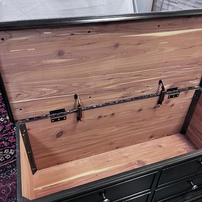 Dark Walnut CEDAR CHEST 