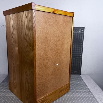 Oak 2 Drawer Filing Cabinet 