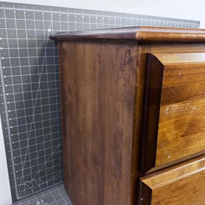 1 -  Maple Colonial Night Stand 1 Drawer