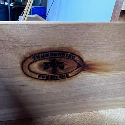 1 -  Maple Colonial Night Stand 1 Drawer