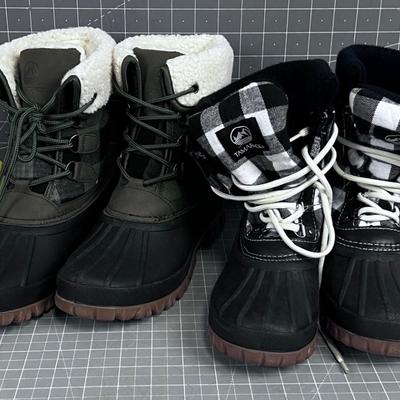 2 Pair of NEW TAMARACK Women's Boots 