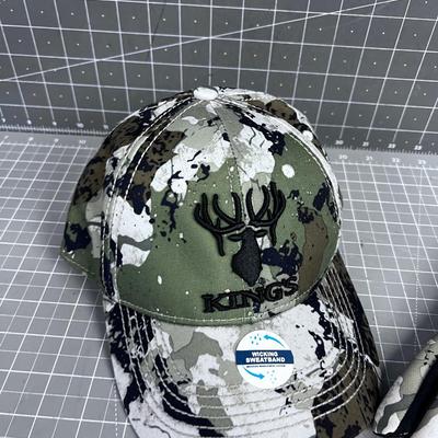 Kings CAMO Glove and Hat Combo set with Large  Gloves MEN'S 