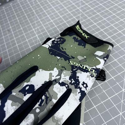 Kings CAMO Glove and Hat Combo set with Large  Gloves MEN'S 
