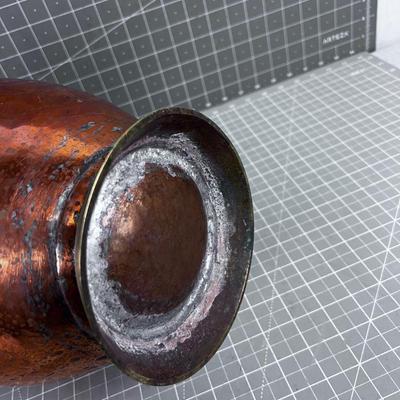 Hammered Copper Water Jug