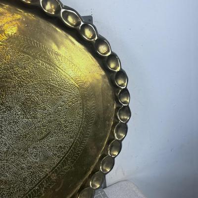 BRASS Tray, Coffee Table or Wall Hanging 