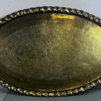 BRASS Tray, Coffee Table or Wall Hanging 