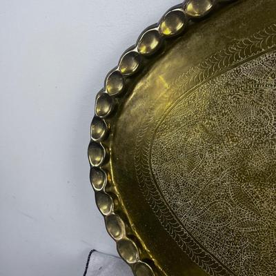 BRASS Tray, Coffee Table or Wall Hanging 