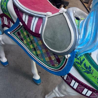 Ride-A-Pony Pair of Carousel Horses (2) 