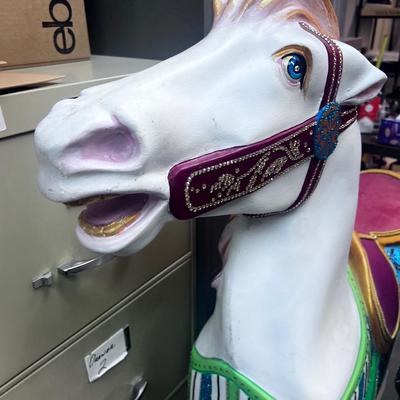 Ride-A-Pony Pair of Carousel Horses (2) 