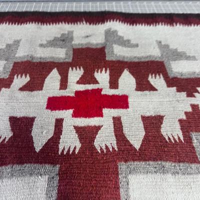 Navajo Blanket; Rust Brown Sand Colors 