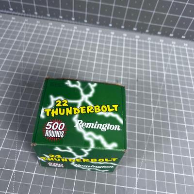 22 THUNDERBOLT 500 Rounds, New