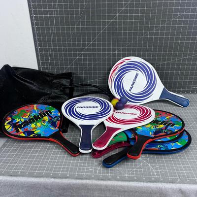 Game Paddles and Balls
