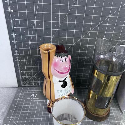 Mixed Lot of VINTAGE Bar Ware and such