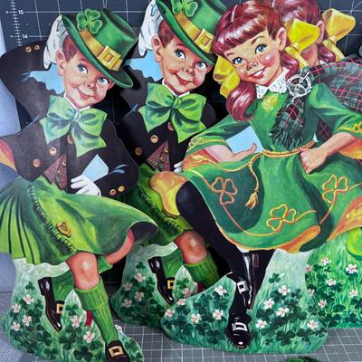 AWESOME Vintage Cut Outs all St. Patrick's DAY