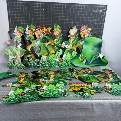 AWESOME Vintage Cut Outs all St. Patrick's DAY