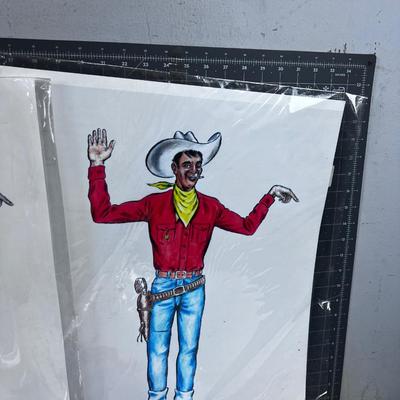 Big Bill Photo Copies of Wendover Cowboy 