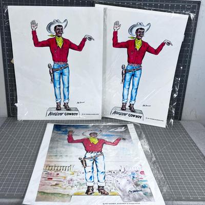 Big Bill Photo Copies of Wendover Cowboy 
