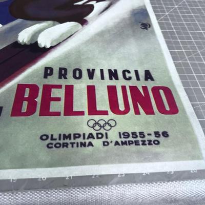 Reproduction SKI Poster DOLOMIT, French  