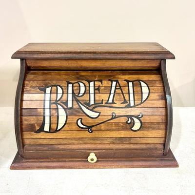 Vintage Kitchen Breadbox & Tater Bin