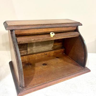 Vintage Kitchen Breadbox & Tater Bin