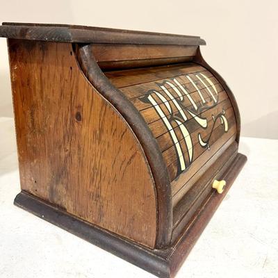 Vintage Kitchen Breadbox & Tater Bin