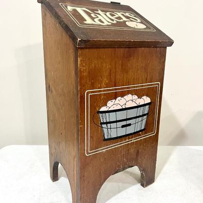 Vintage Kitchen Breadbox & Tater Bin